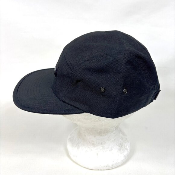 Shimano Back Black 5-Panel Strapback Cap Hat Japan Cycling Fishing Equipment - Picture 2 of 8